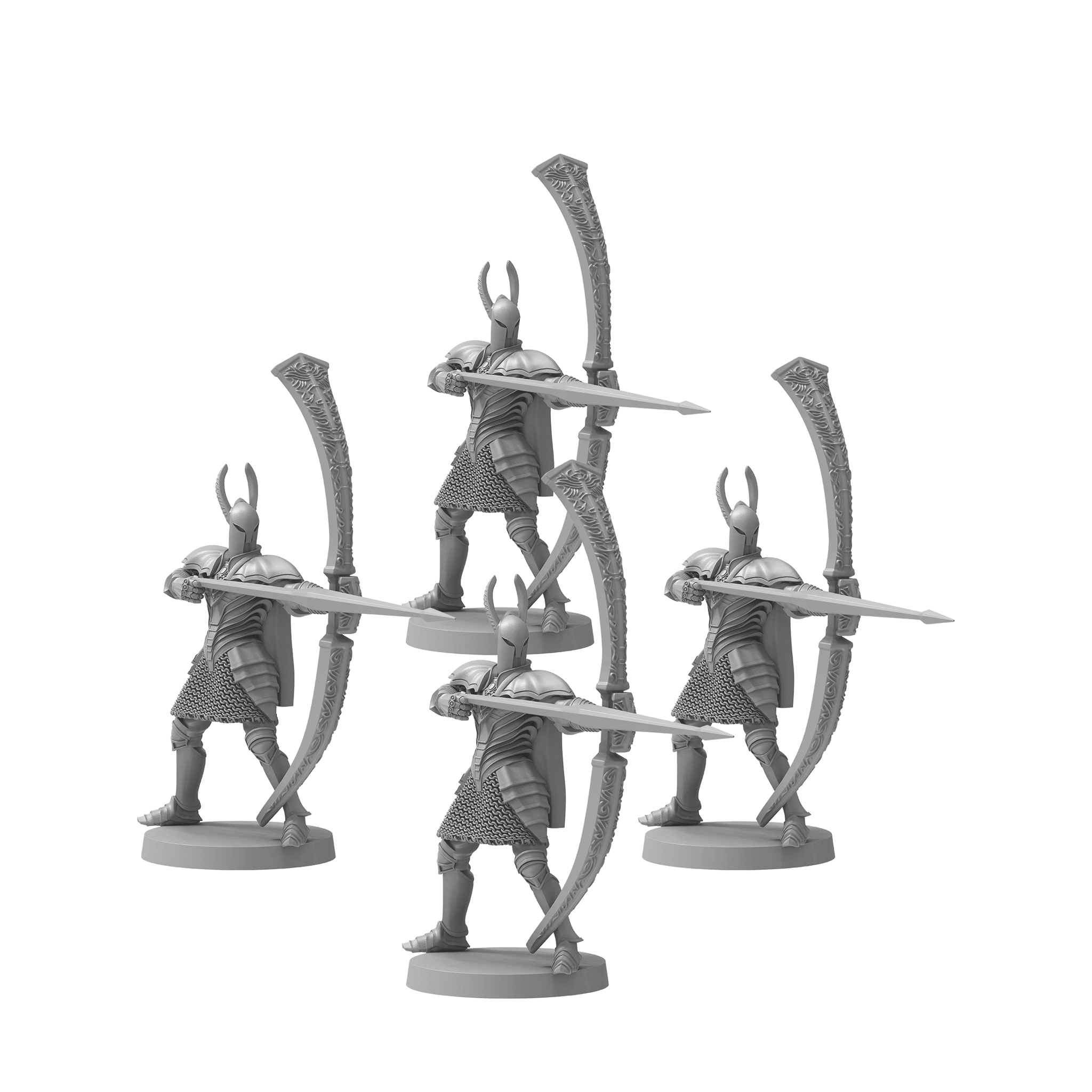 Dark Souls RPG: Silver Knight Greatbowmen