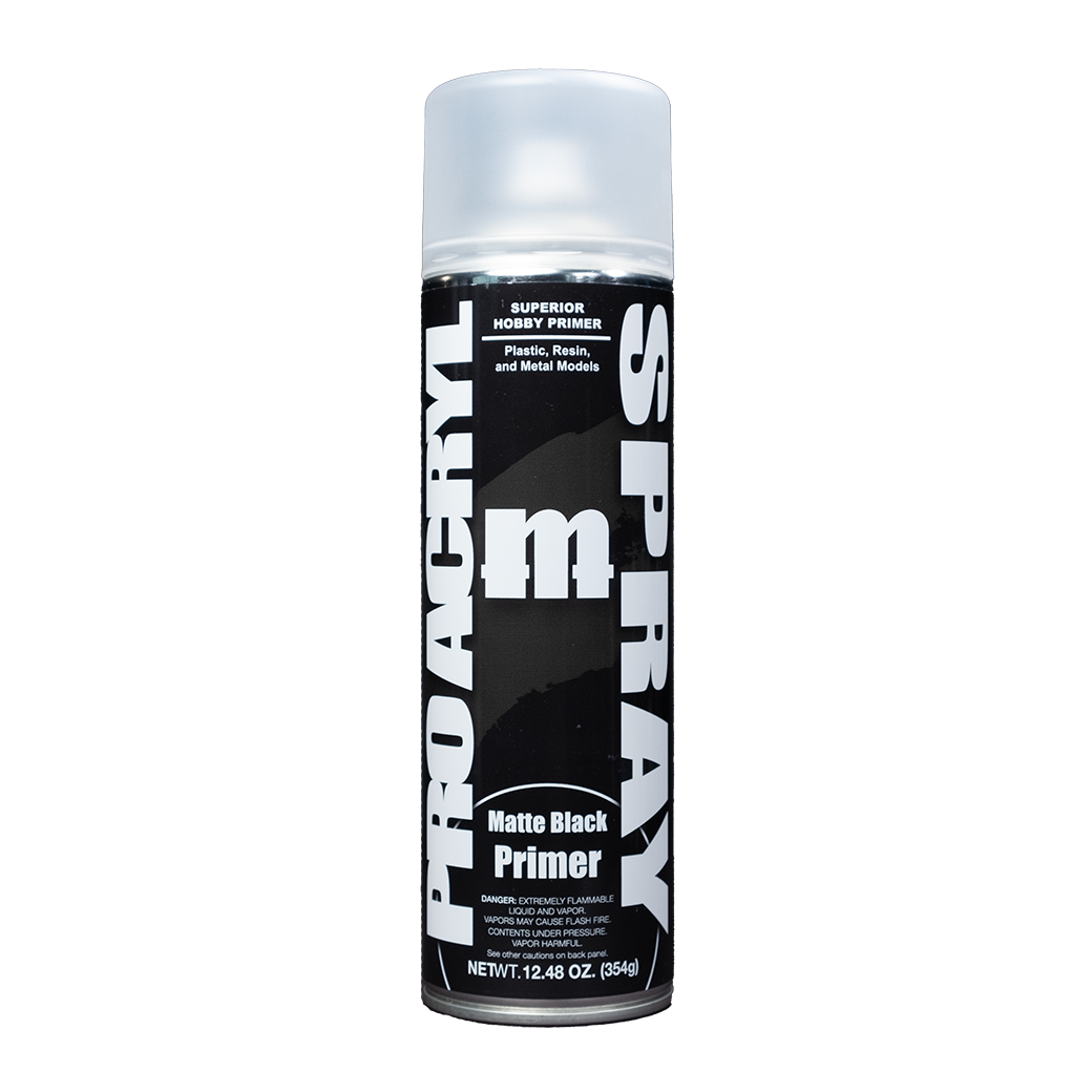 PRO Acryl SPRAY - Matte Black Primer