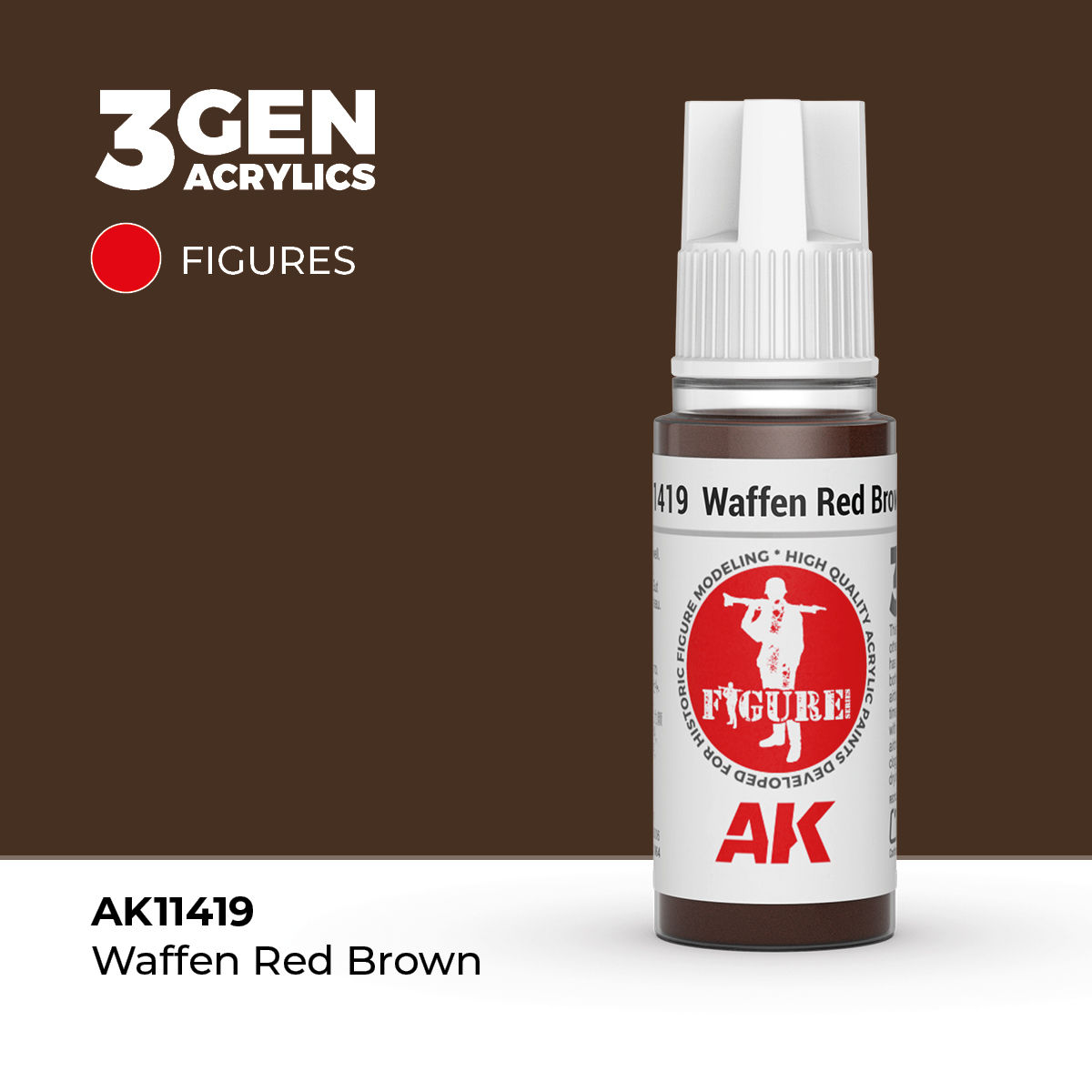 AKI: Figure Series Acrylics 3rd Gen Waffen Red Brown