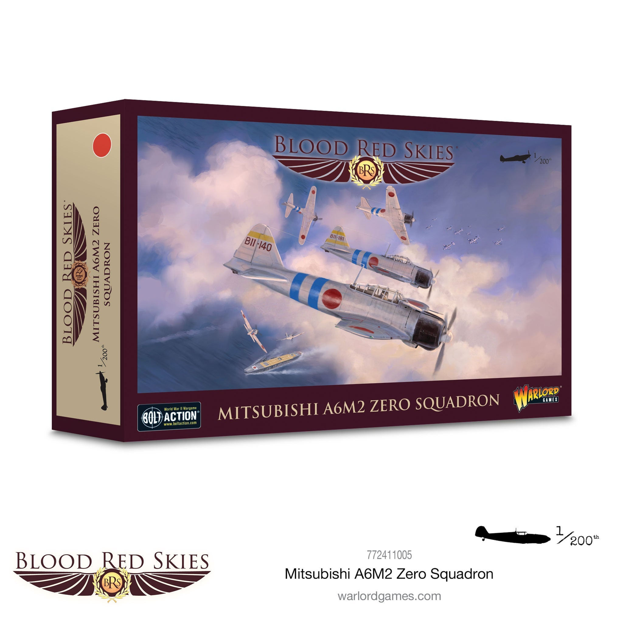 Blood Red Skies: Japanese - Blood Red Skies Mitsubishi A6M2 Zero Squadron
