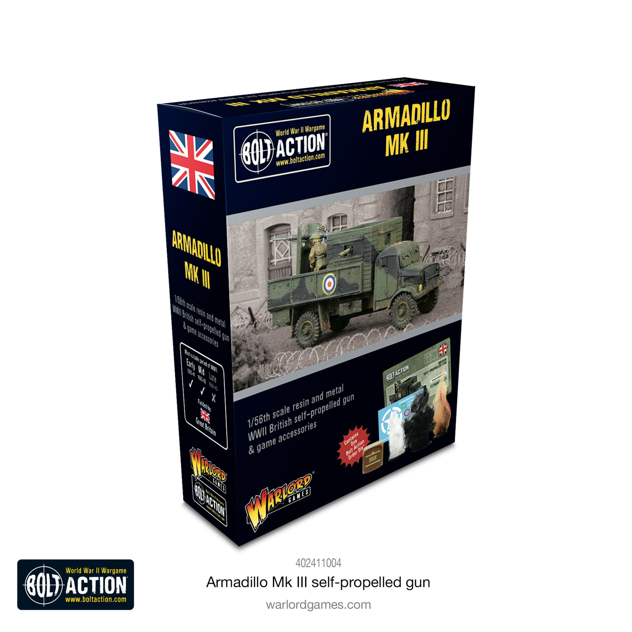 Bolt Action: British Army Tanks - Armadillo Mk III self-propelled gun