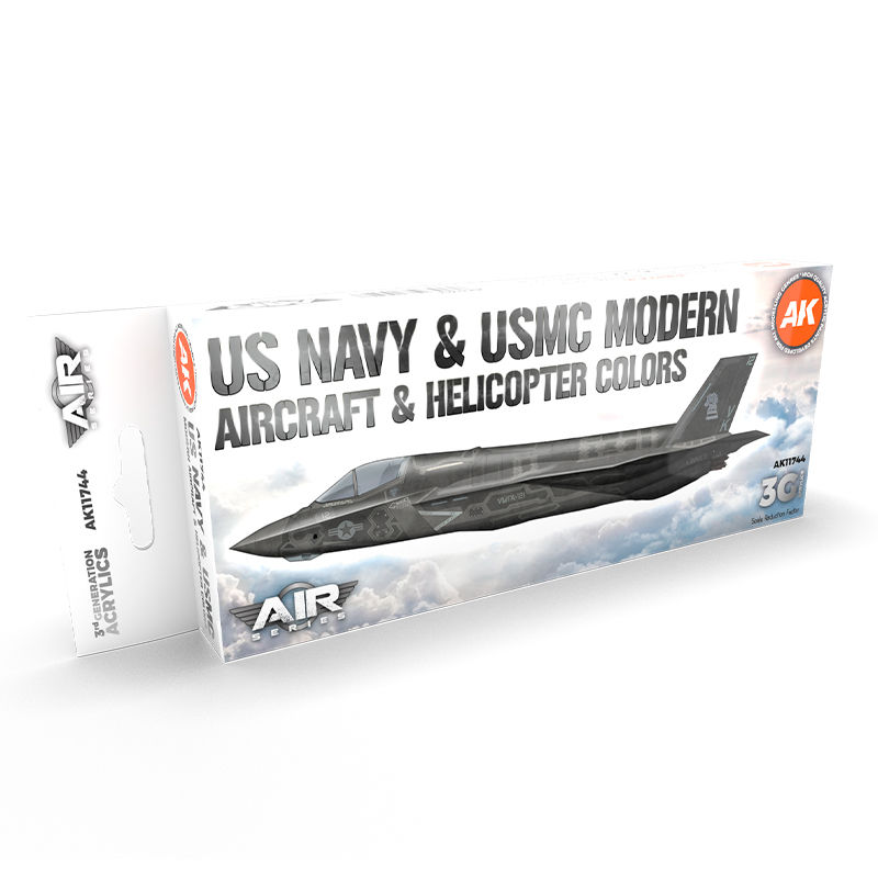 AKI: 3rd Gen AIR Series US Navy & USMC Modern Aircraft & Helicopter Colors