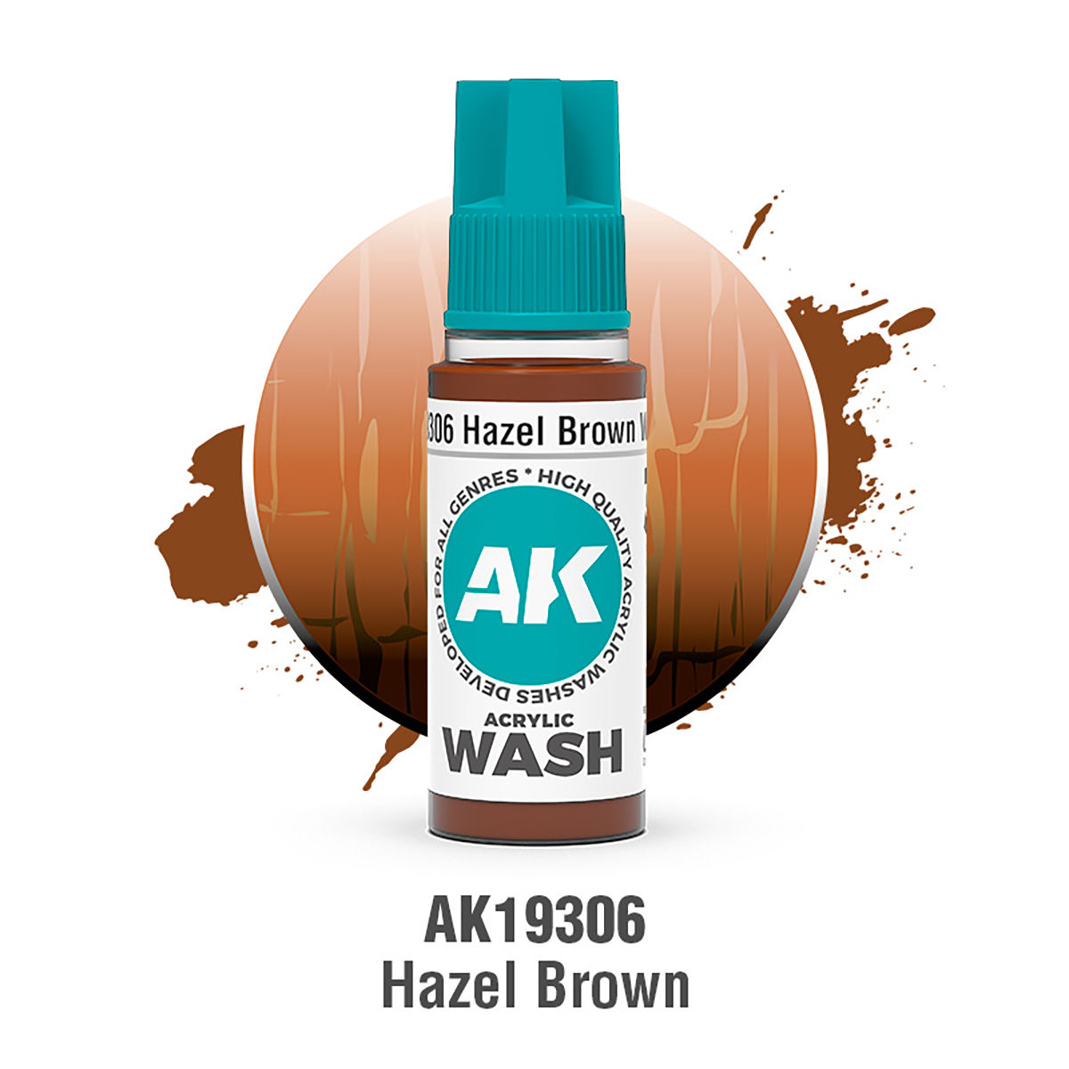 AKI: Hazel Brown Wash 18ml