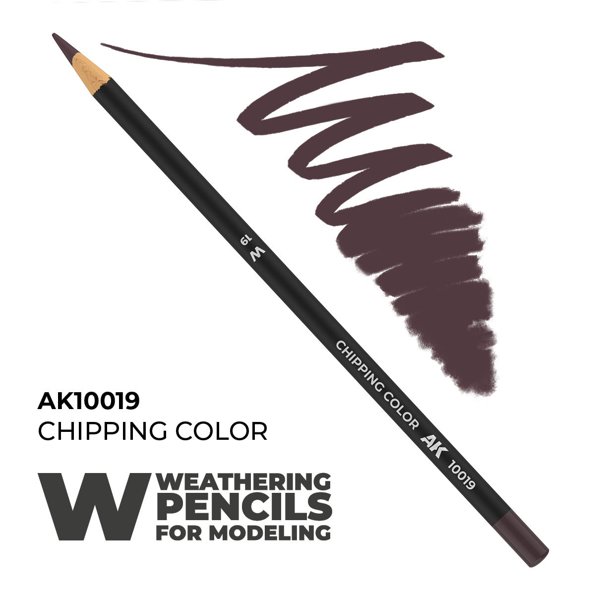 Weathering Pencils for Modelling: Chipping Color 1