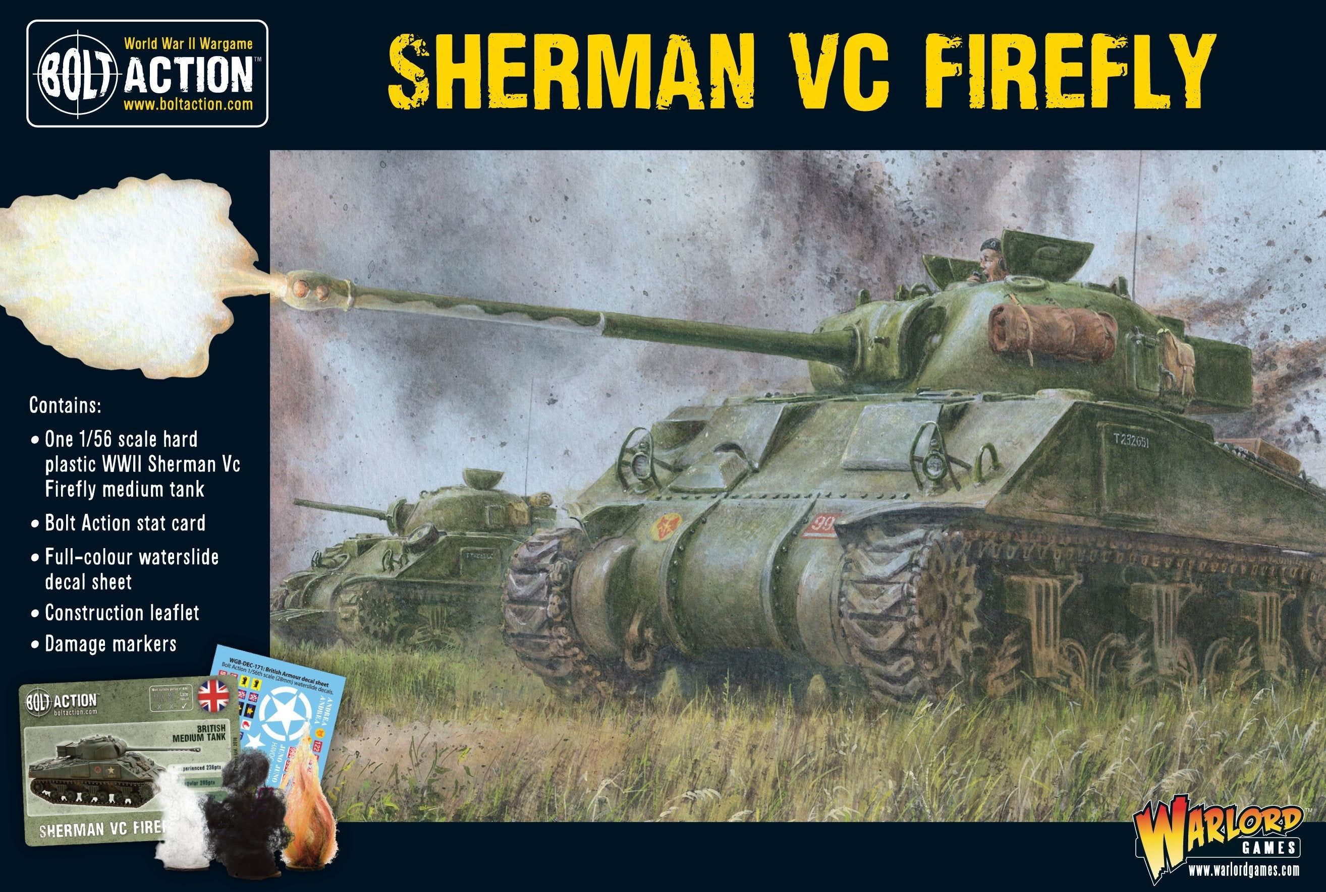 Bolt Action: British Army Tanks - Sherman Firefly Vc