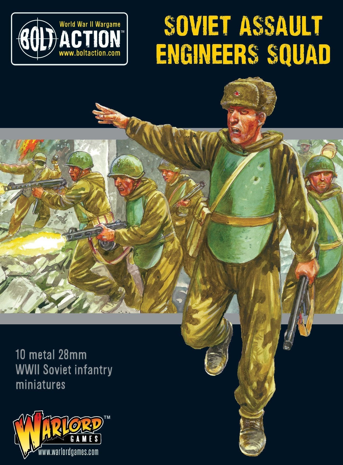 Bolt Action: Soviet Army Infantry - Soviet Assault Engineers Squad