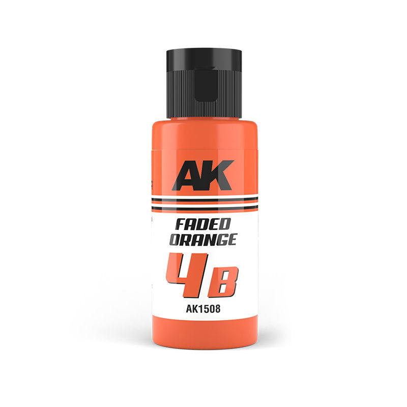 AKI: DUAL EXO Acrylic Paint Faded Orange 4B 60ml