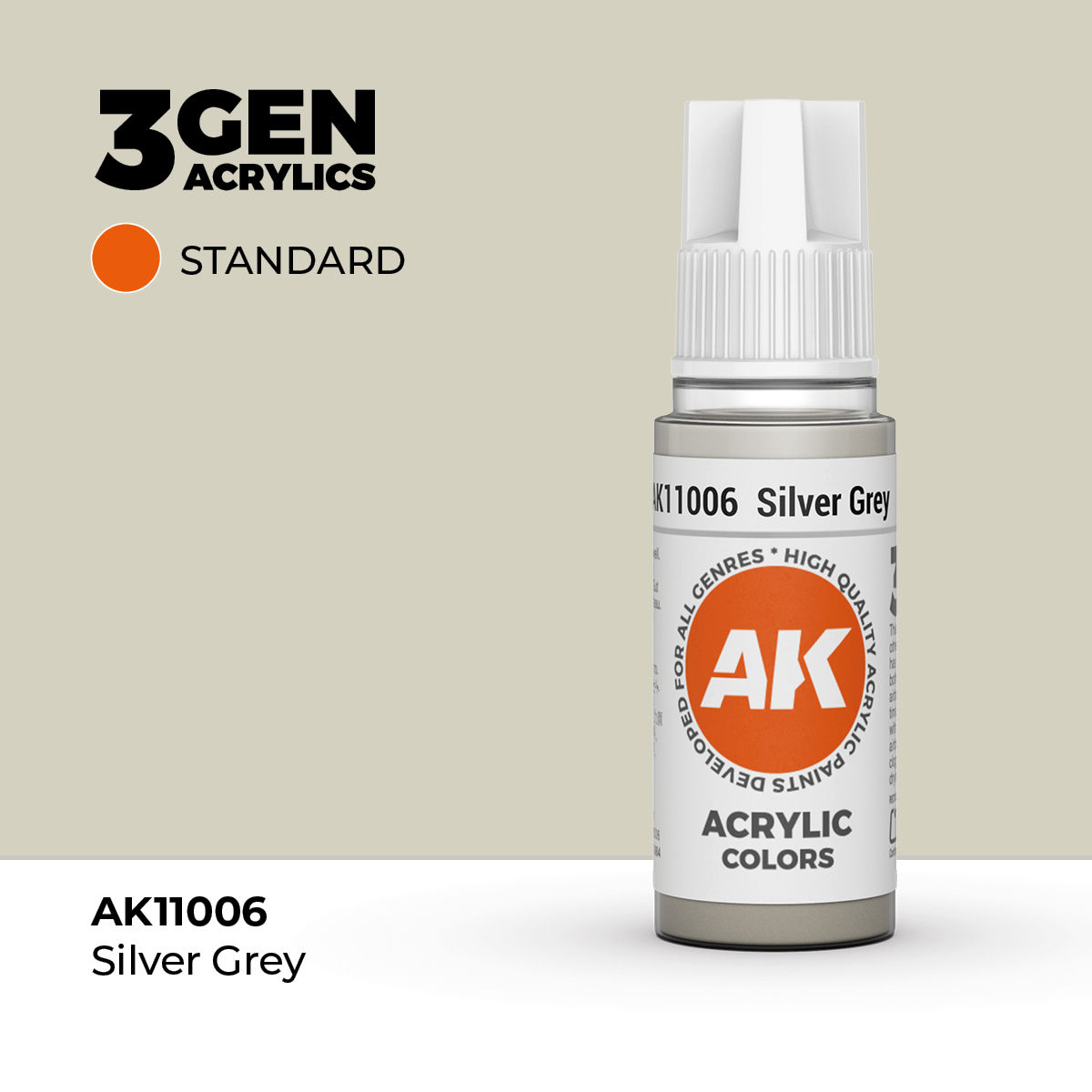 AKI: 3rd Gen Silver Grey 17ml