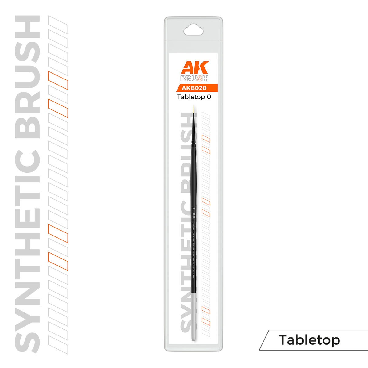 AK Interactive: AK SYNTHETIC TABLETOP BRUSH 0
