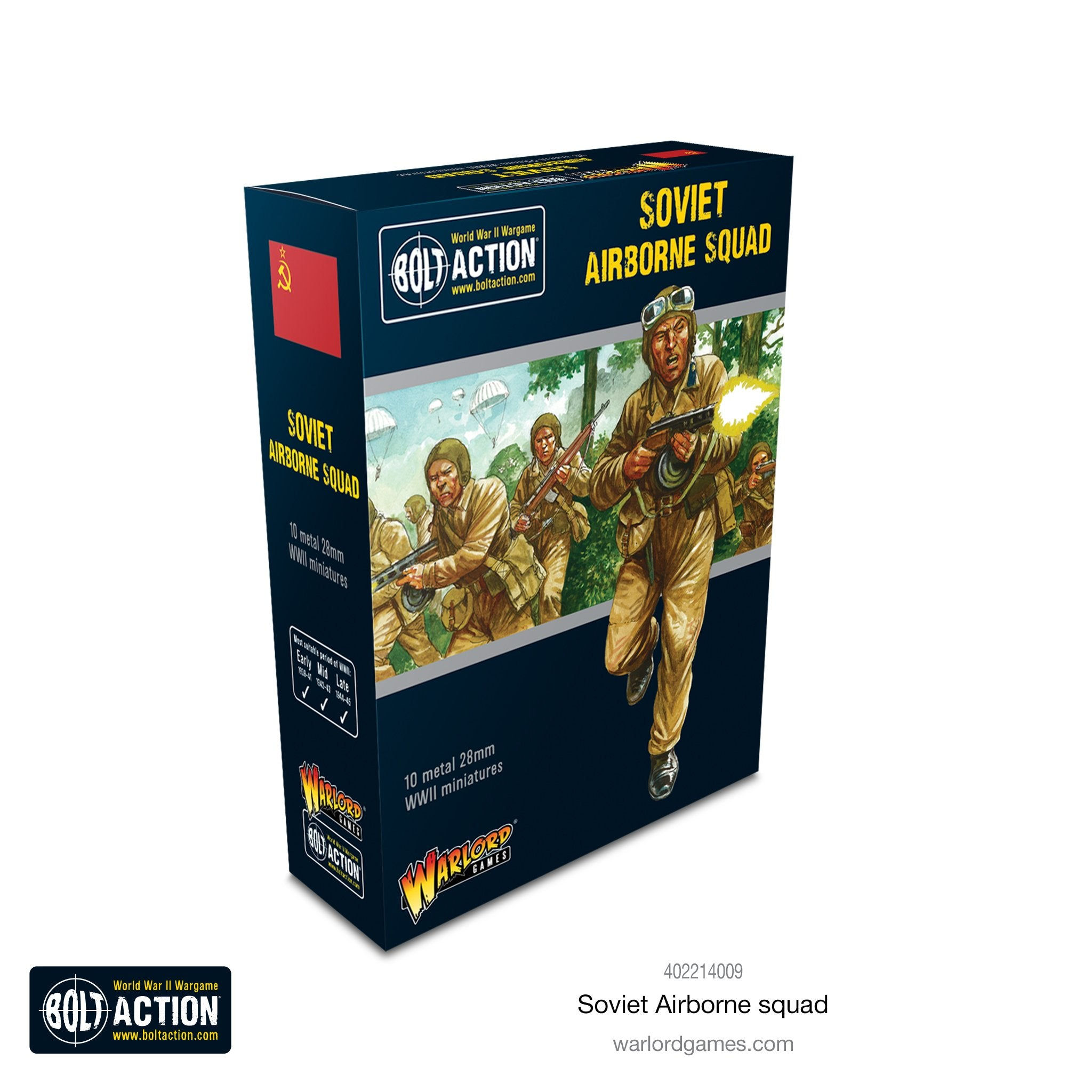 Bolt Action: Soviet Army Infantry - Soviet Airborne Squad