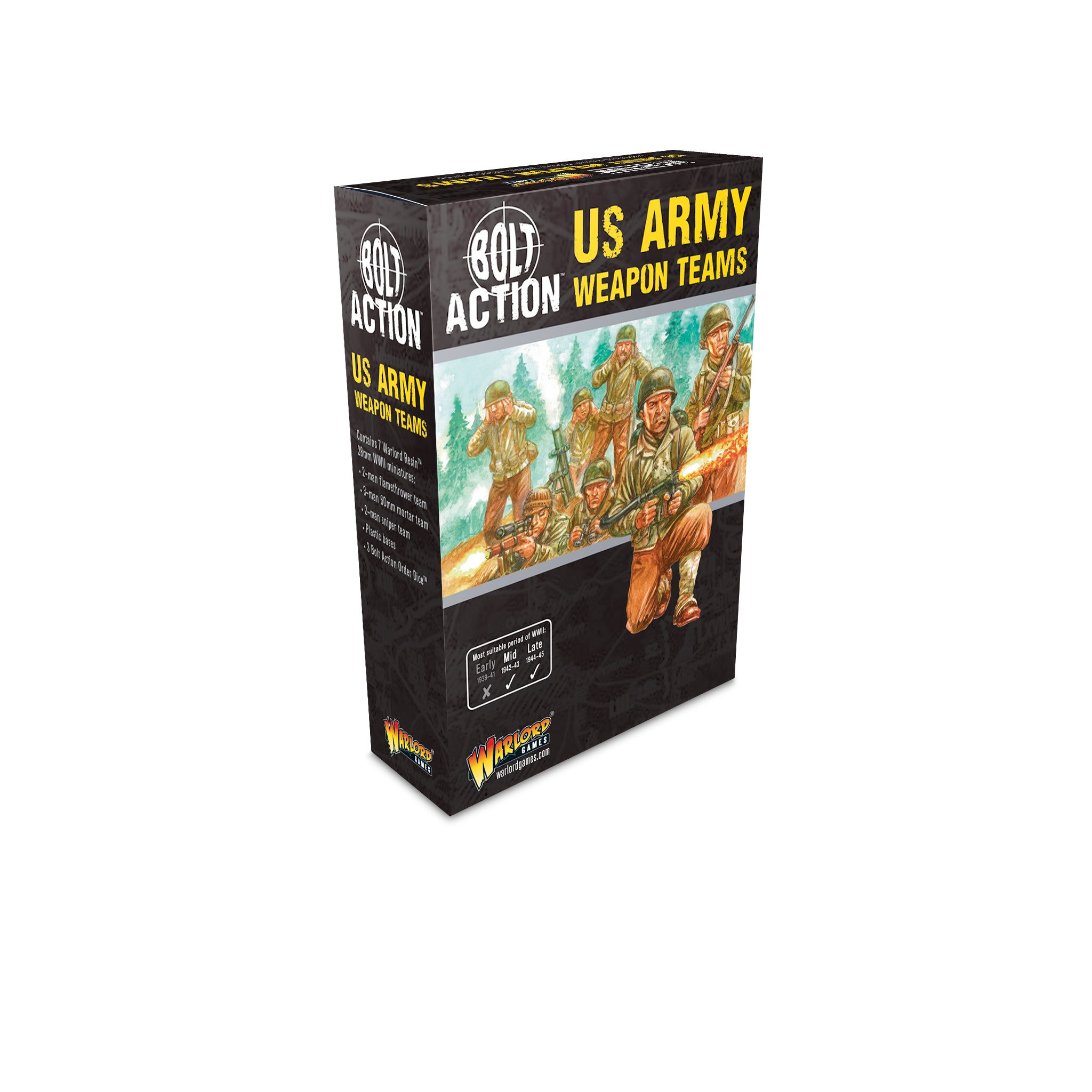 Bolt Action: US Army Support - US Army Weapons teams