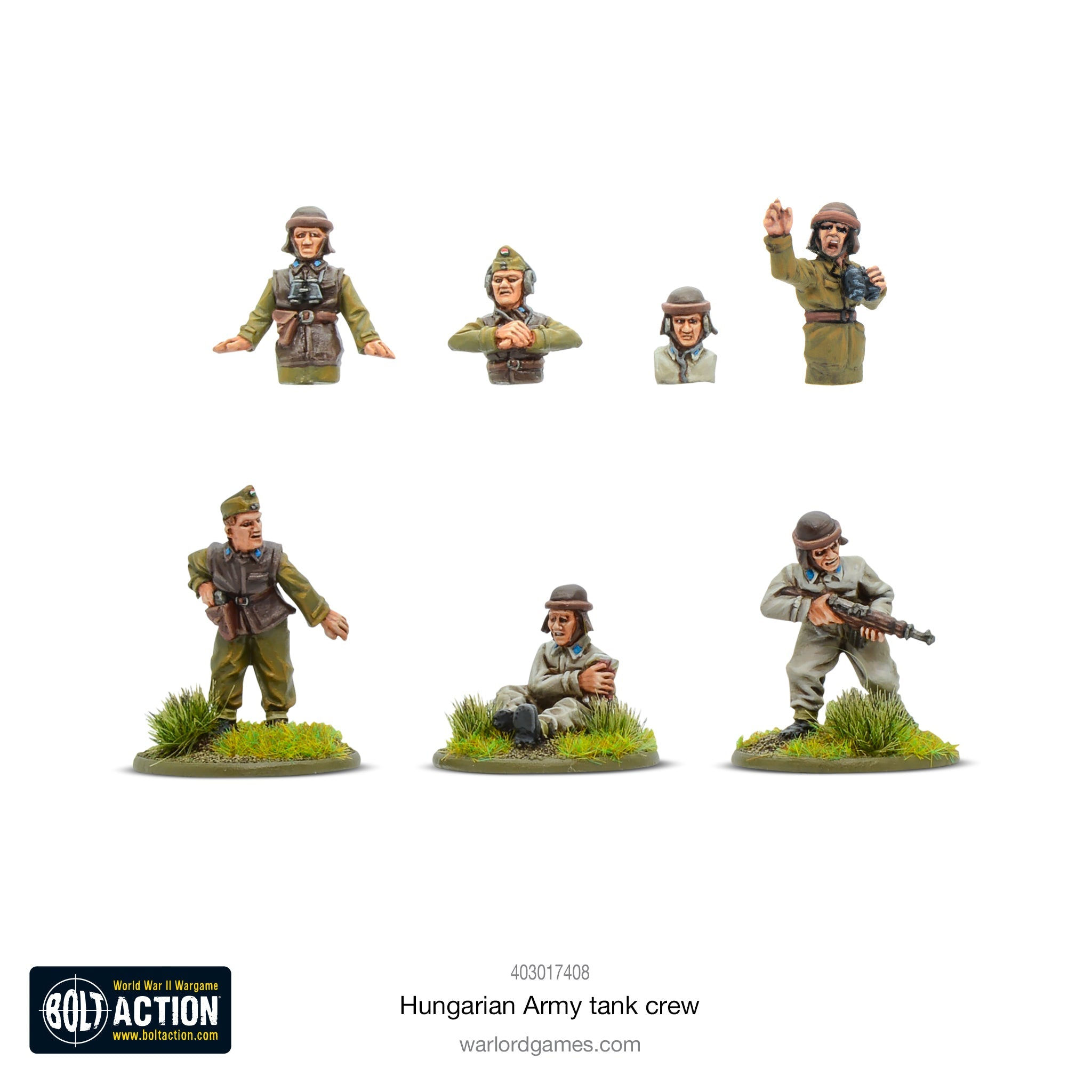 Bolt Action: Hungarian Army - Hungarian tank crew