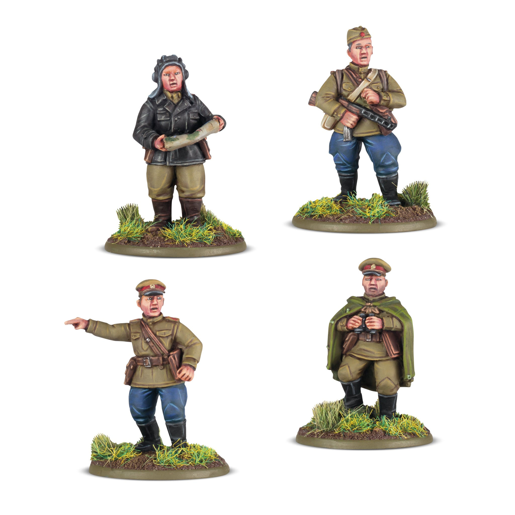 Bolt Action: Soviet Army Support - Soviet Platoon Commanders