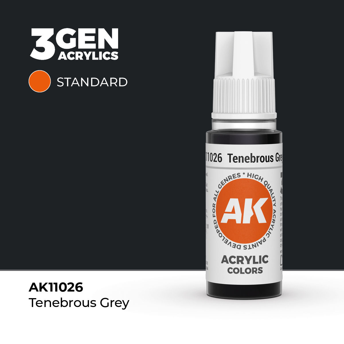 AKI: 3rd Gen Tenebrous Grey 17ml