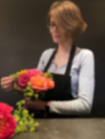 portrait La Petite Fleuriste