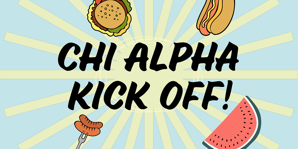NDSU Chi Alpha Kick-off Party