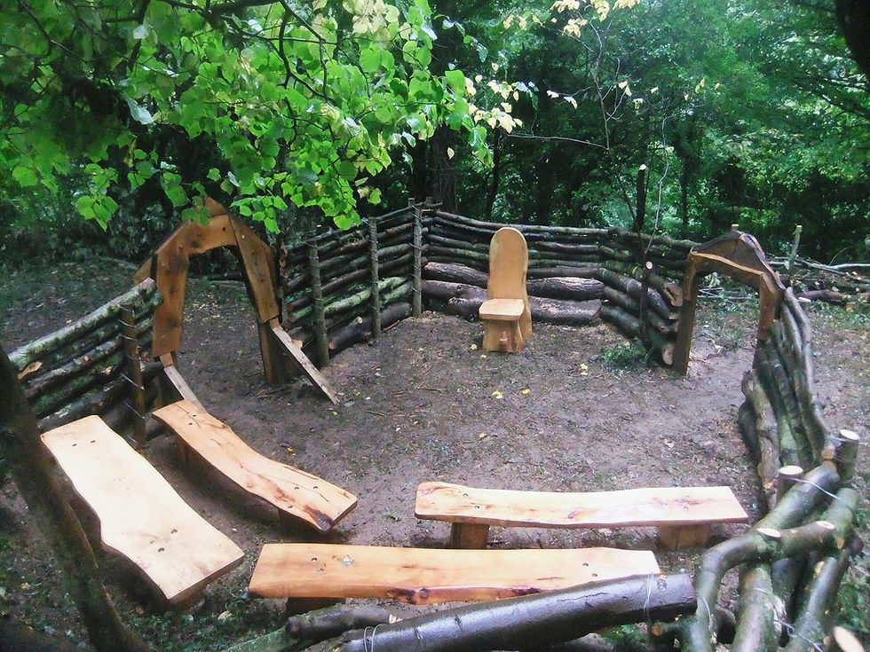 Boggle Hole story telling circle