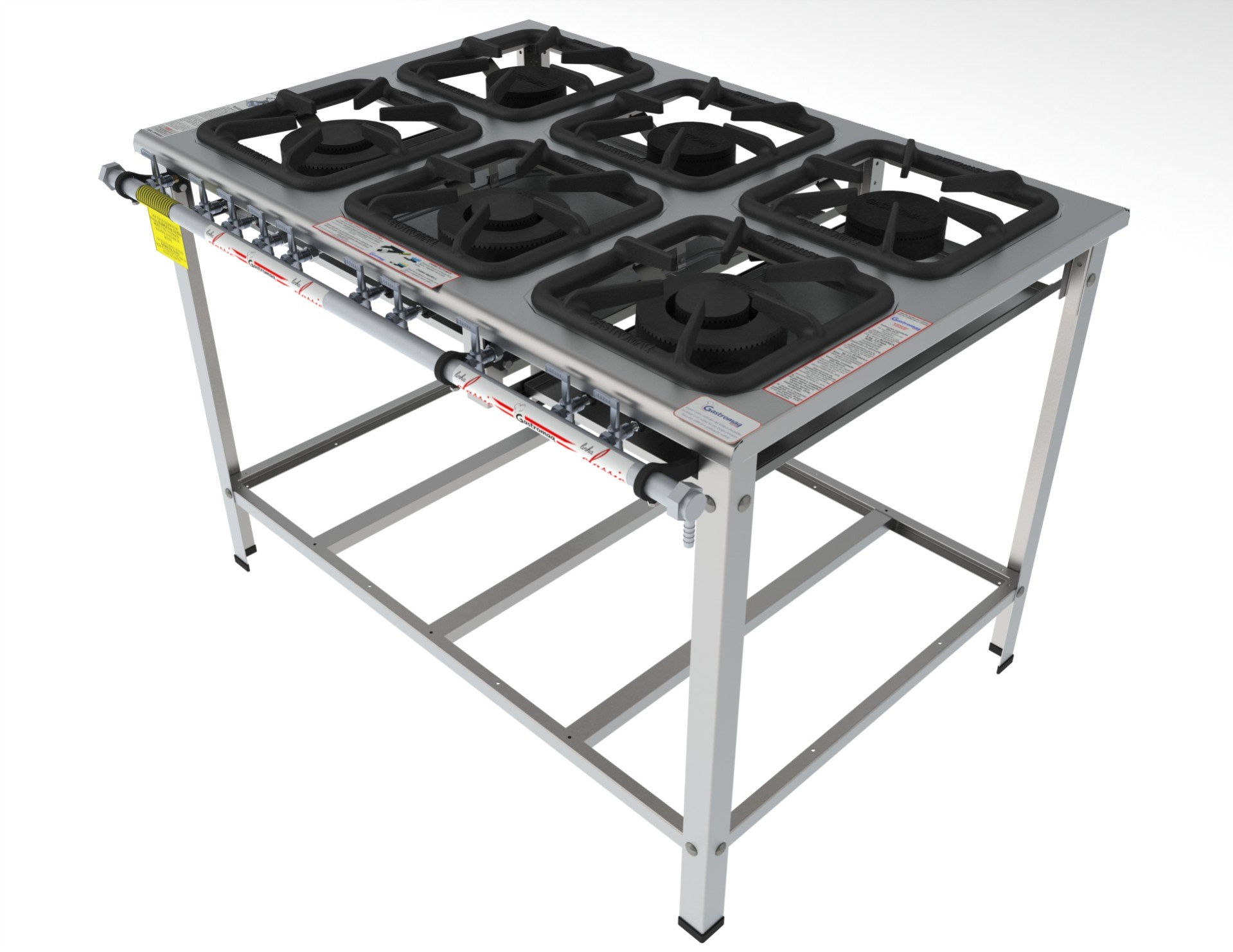 COCINA INDUSTRIAL ACERO INOX