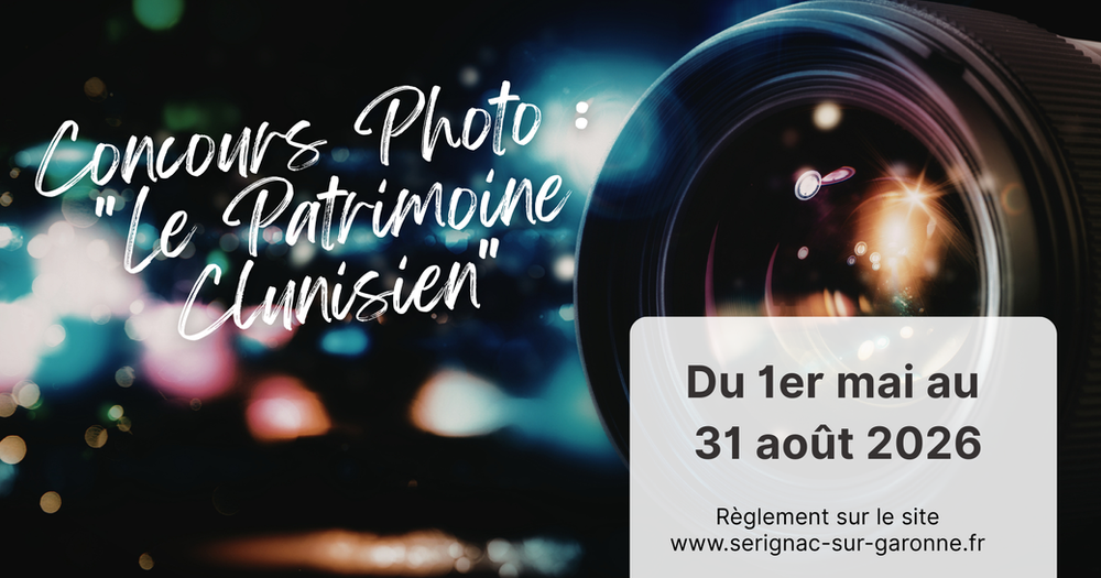 Concours Photo : "Le Patrimoine Clunisien"