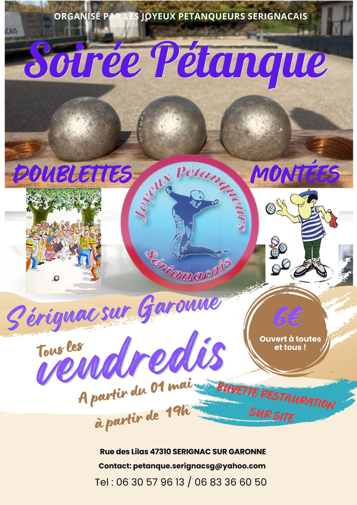 Soirée pétanque