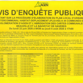 PLUI - Avis d'enquête Publique