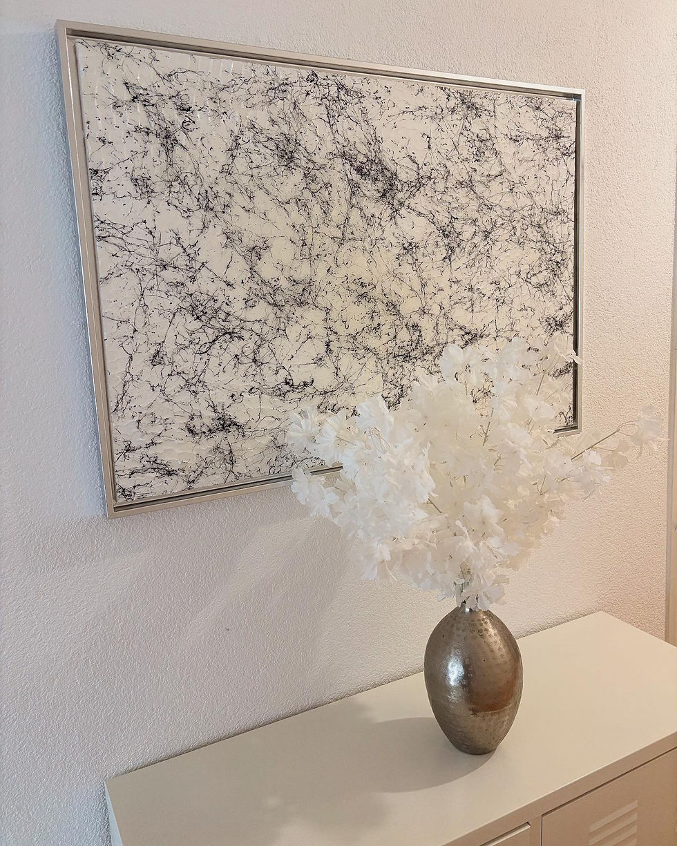 Miniaturbild: Acrylbild: Netze der Zeit
