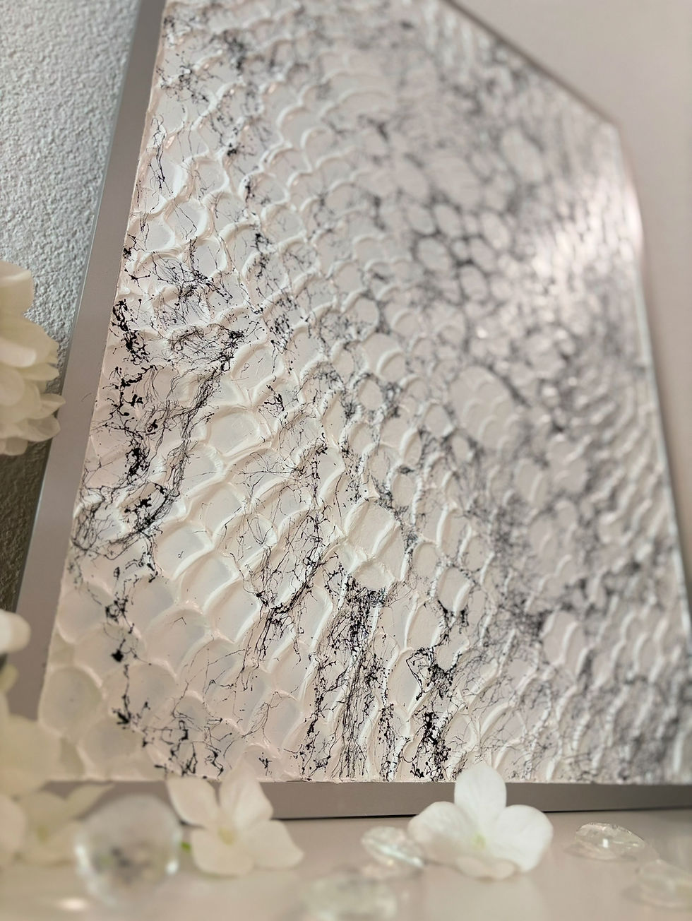 Miniaturbild: Acrylbild: Gewebte Muster