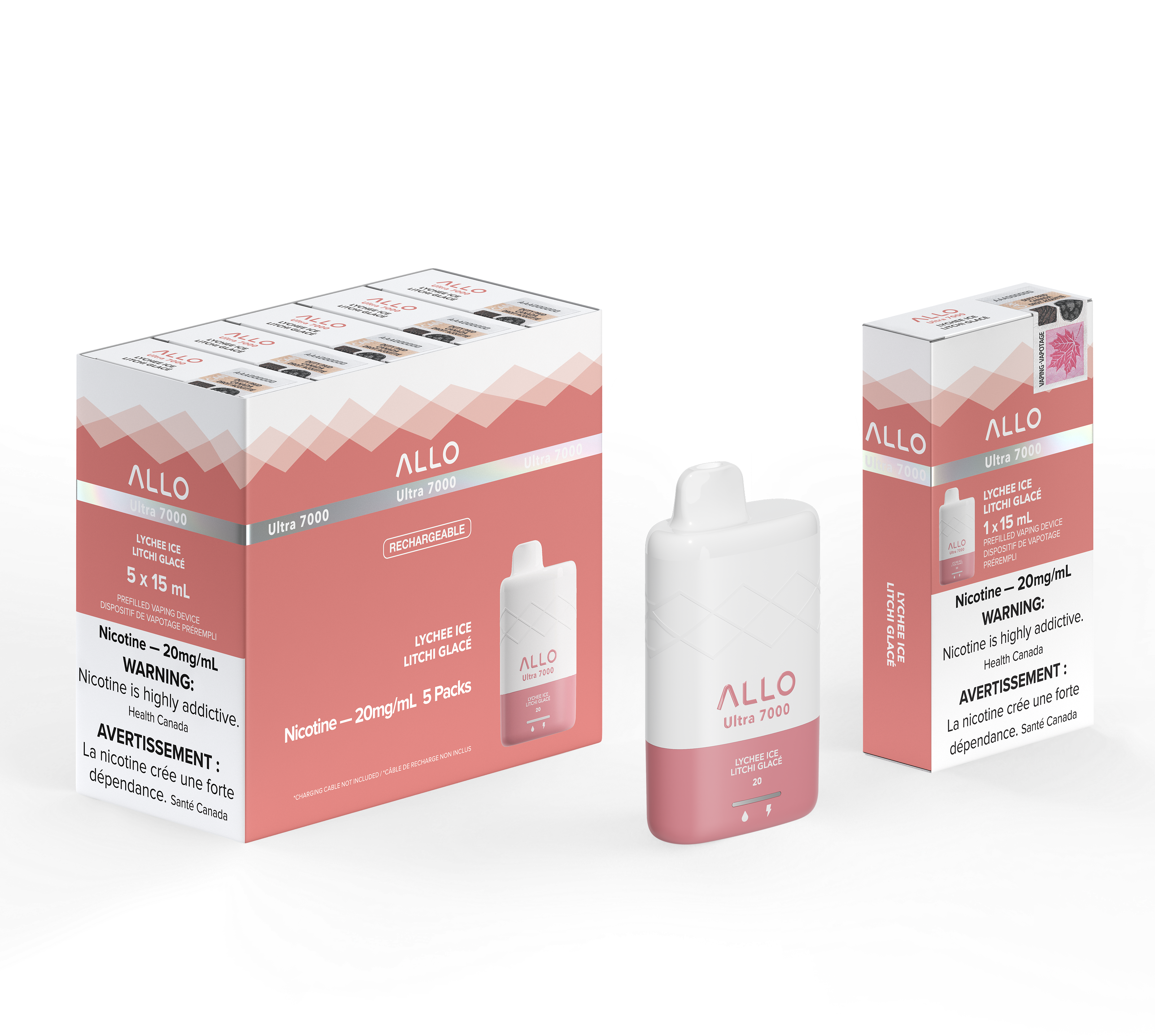 Allo Ultra 7000 Disposable -Lychee Ice