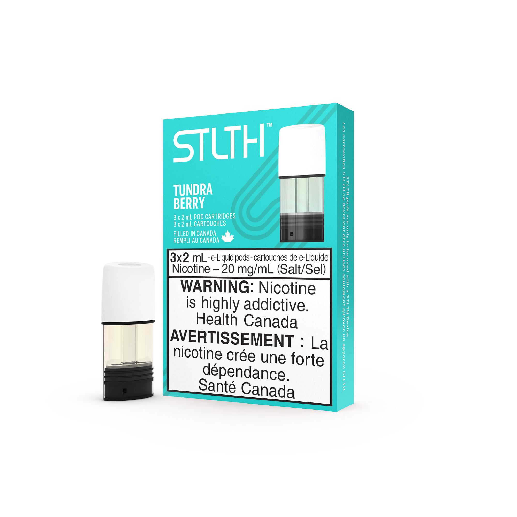 STLTH POD PACK -Tundra Berry 20MG 3/PACK