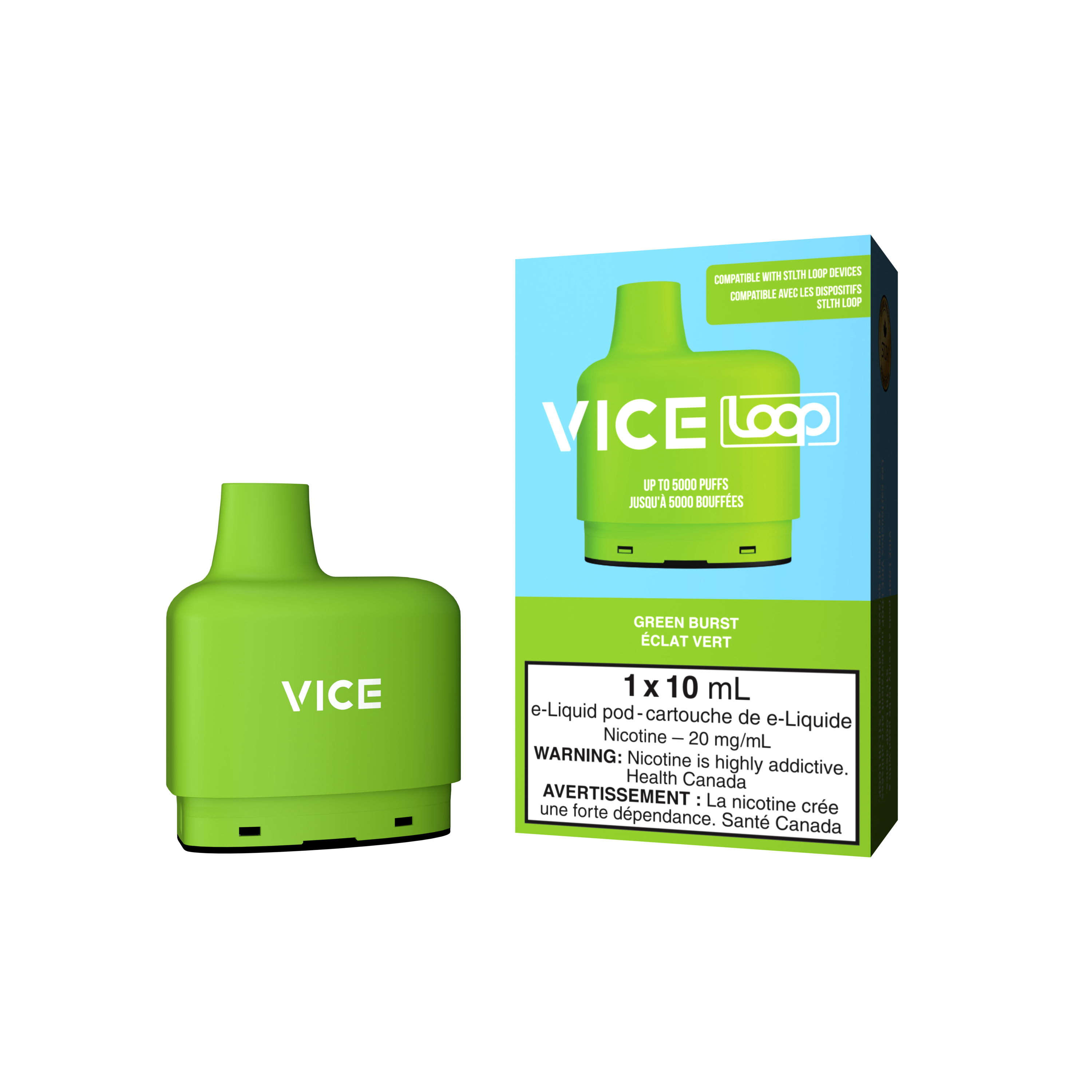 VICE LOOP - POD + KIT PACKAGE - GREEN BURST