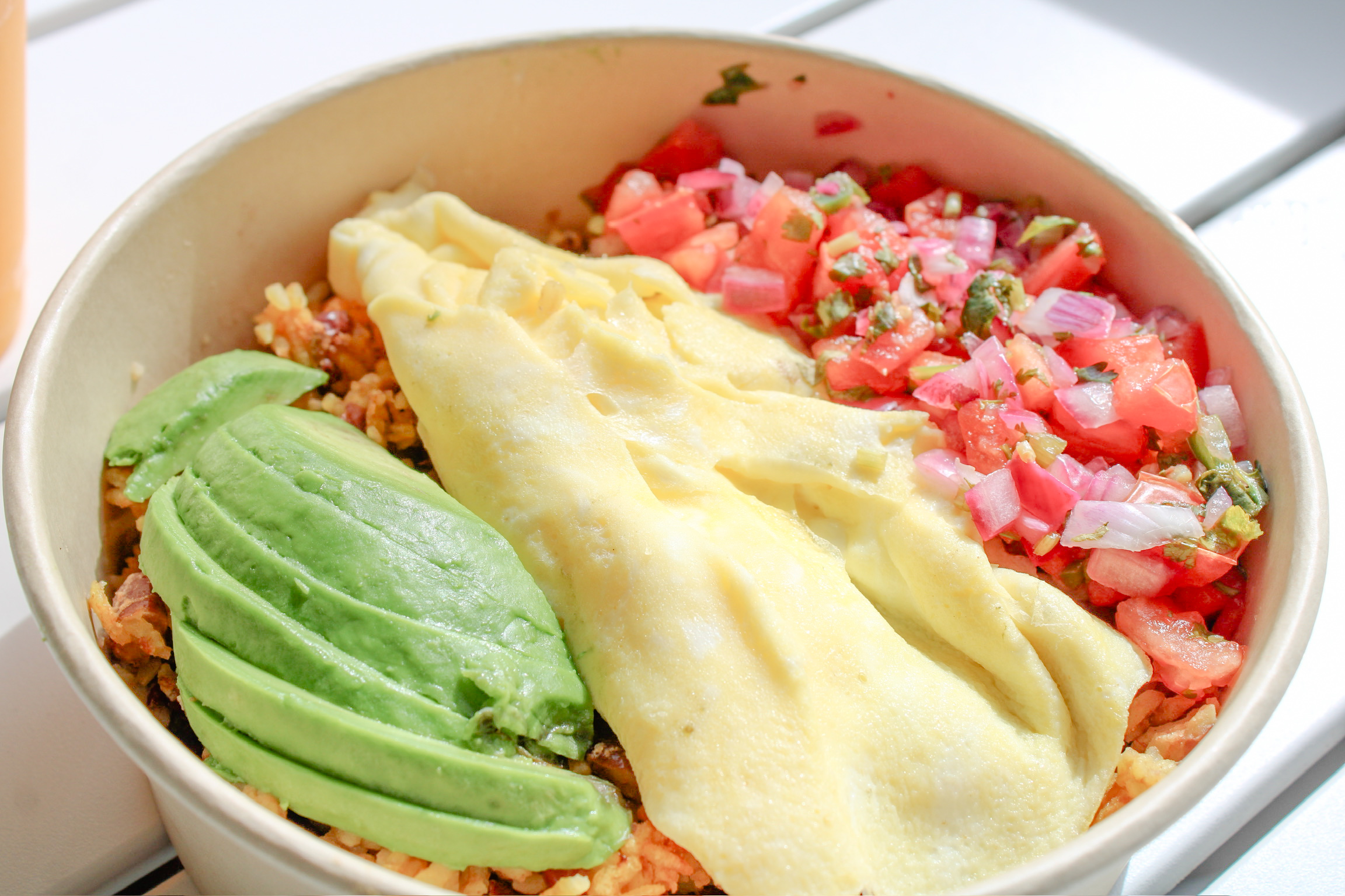 Arranged Food and Objects