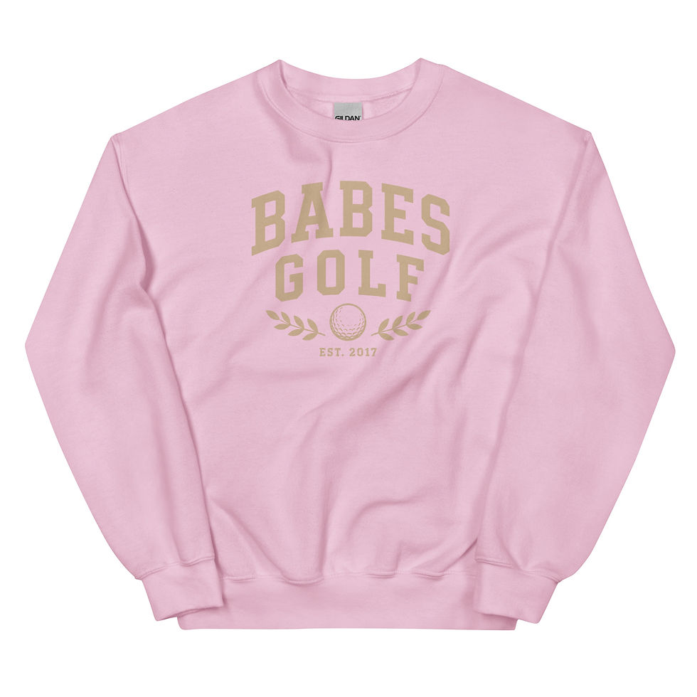 Thumbnail: Babes Golf Unisex Sweatshirt