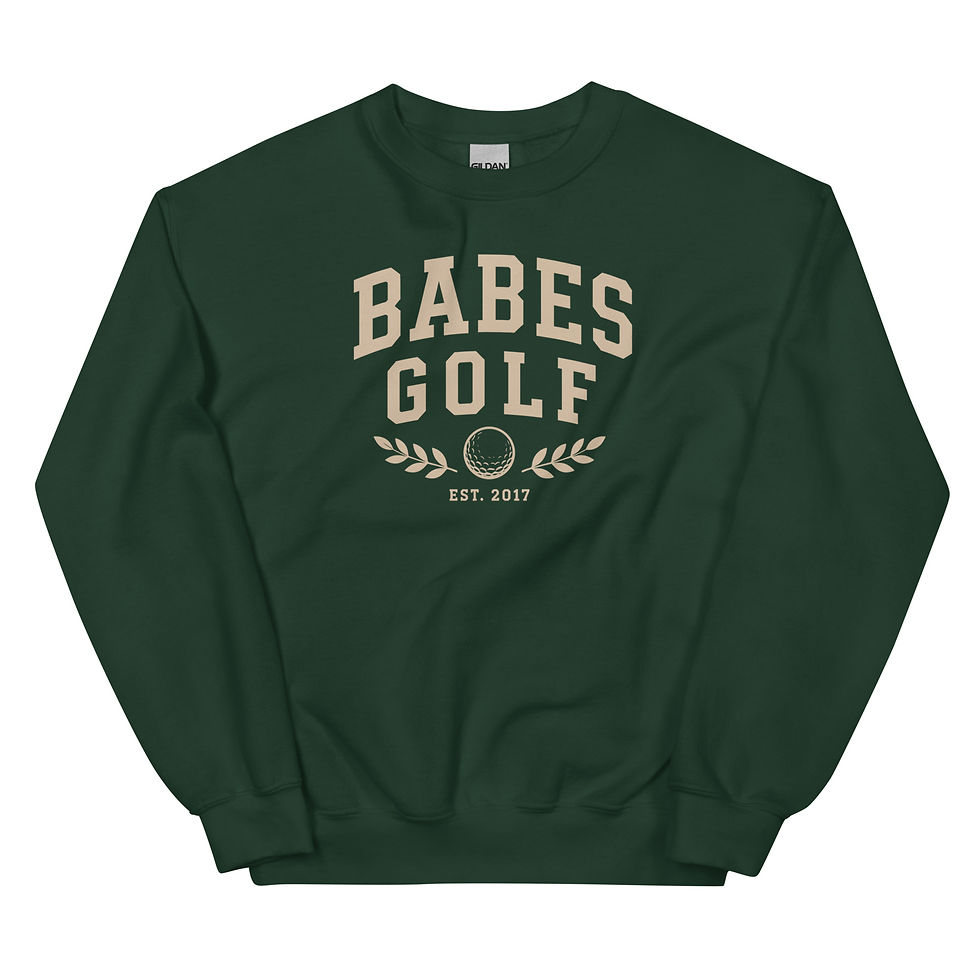 Thumbnail: Babes Golf Unisex Sweatshirt