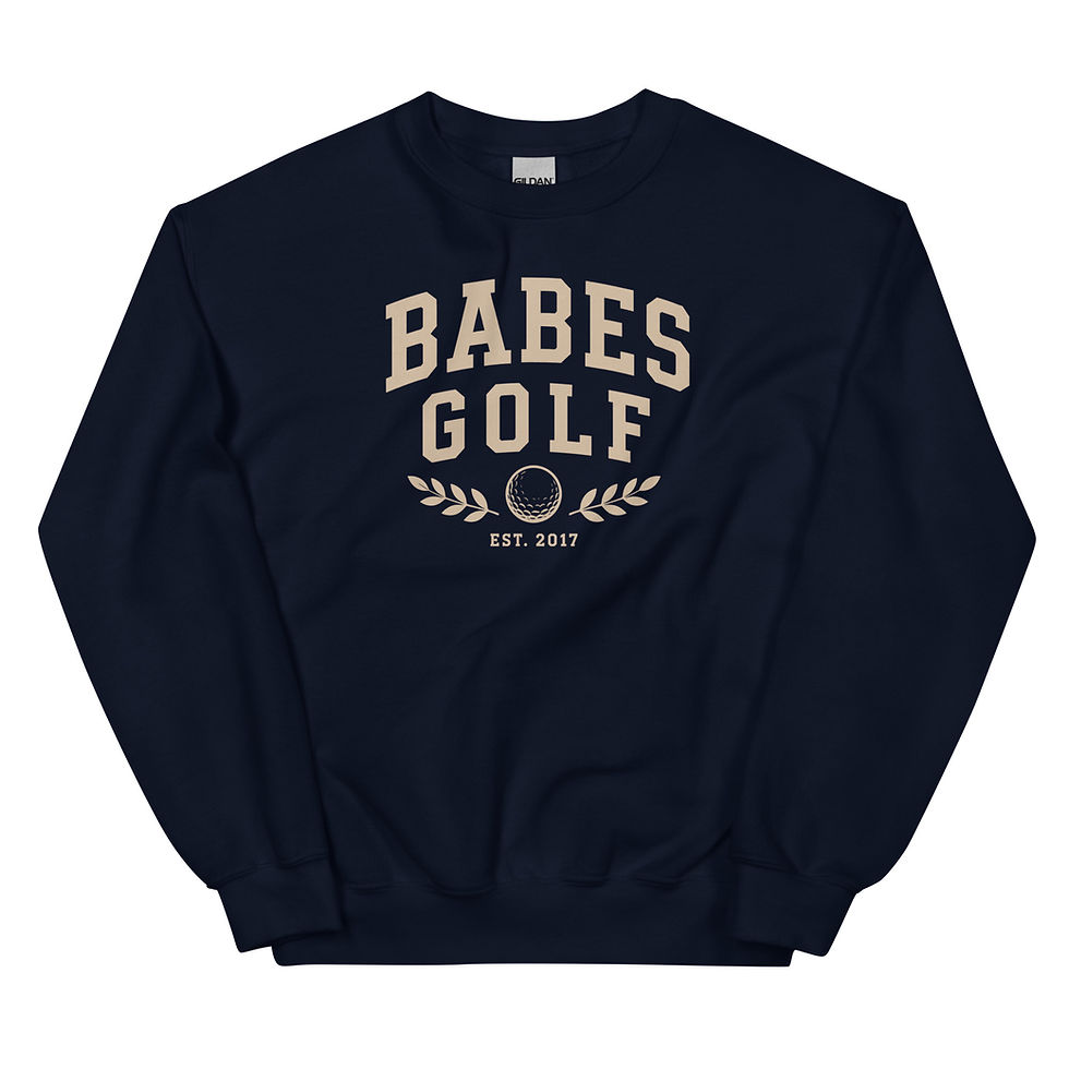Thumbnail: Babes Golf Unisex Sweatshirt