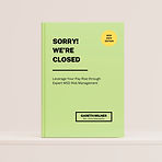 Sorry! We're Closed by Gareth Milner