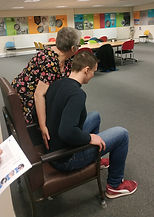 Assistance Sit to Stand CORRECT RIGHT HA