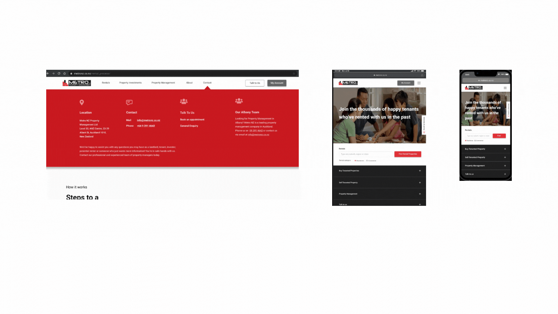 Metro NZ - Mega Menu - Responsive