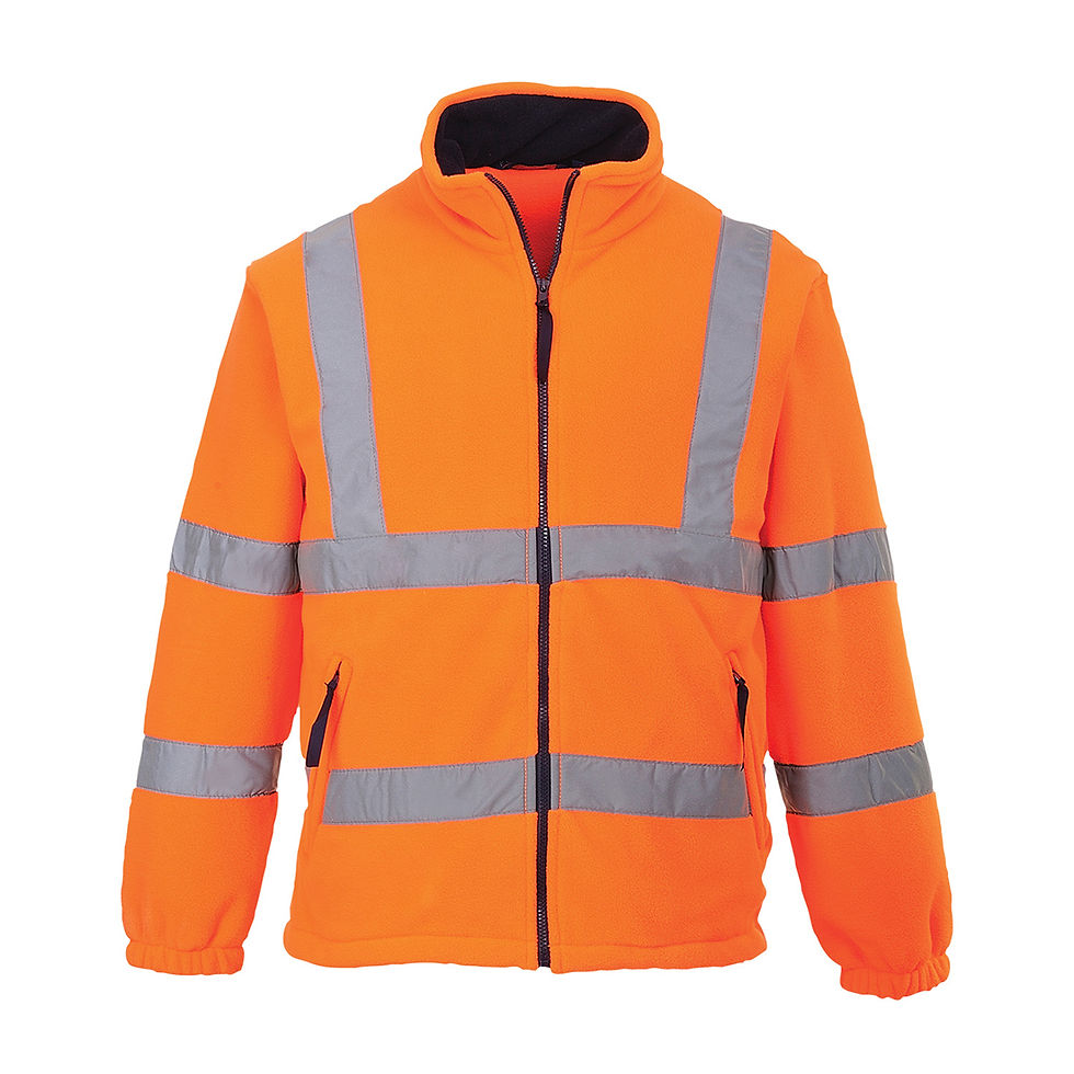 Thumbnail: F300 - Hi-Vis Mesh Lined Fleece