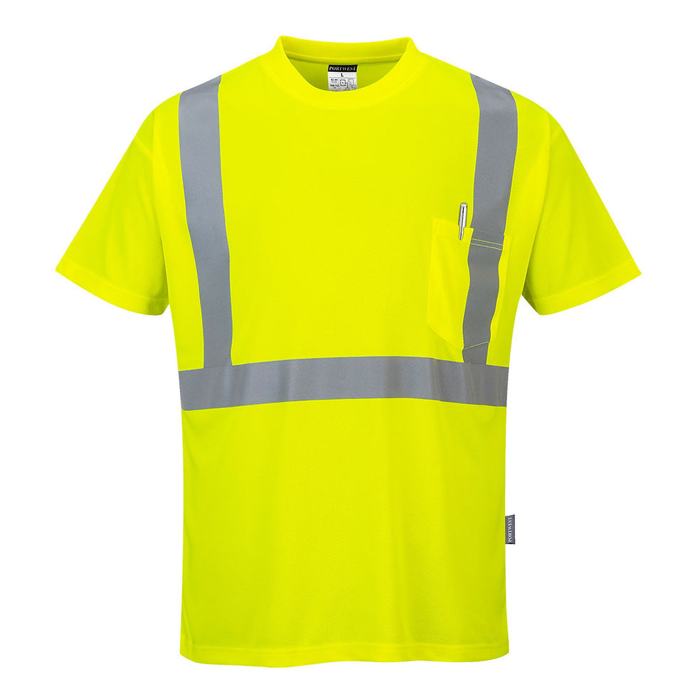 Thumbnail: S190 - Hi-Vis Pocket T-Shirt