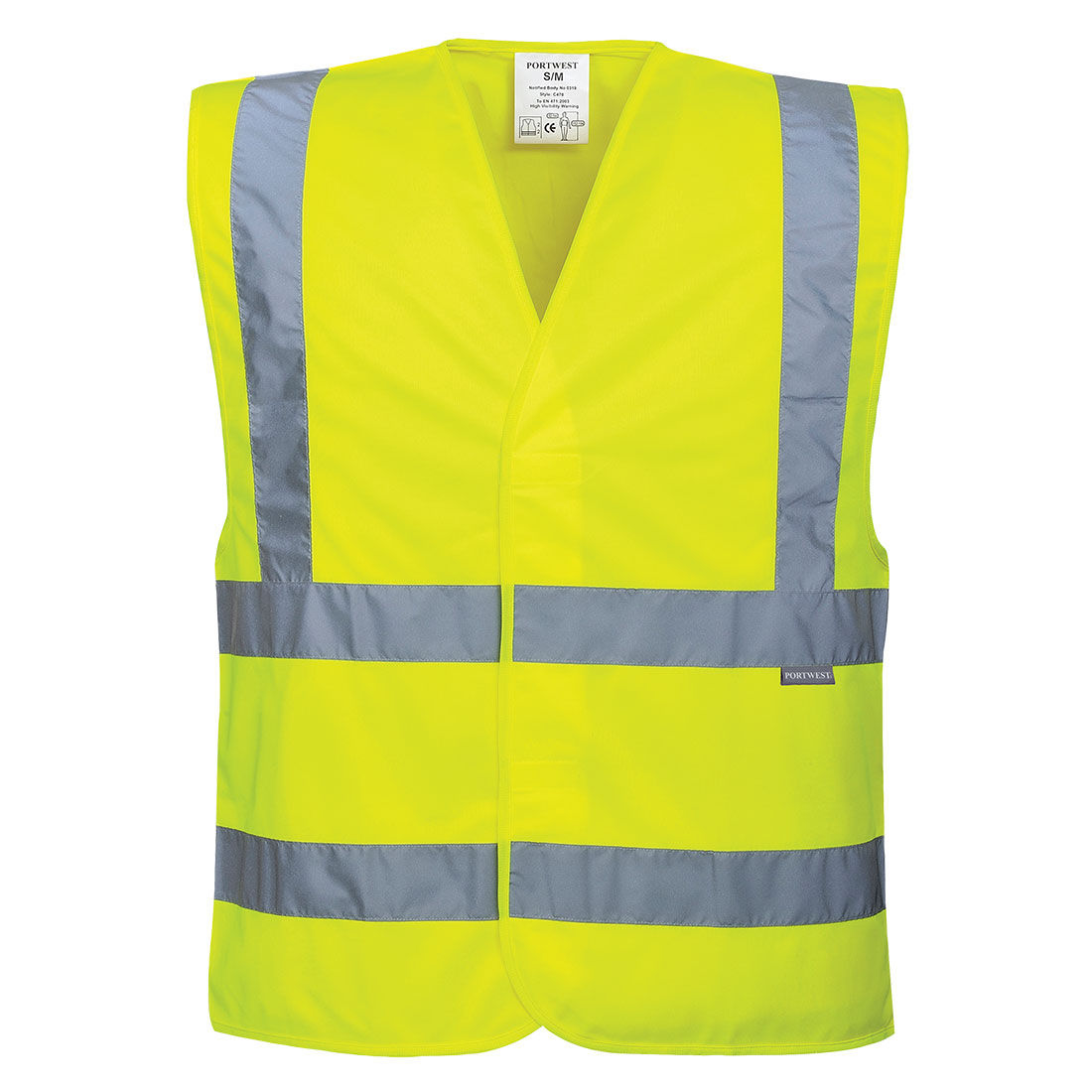 C470 - Hi-Vis Two Band & Brace Vest