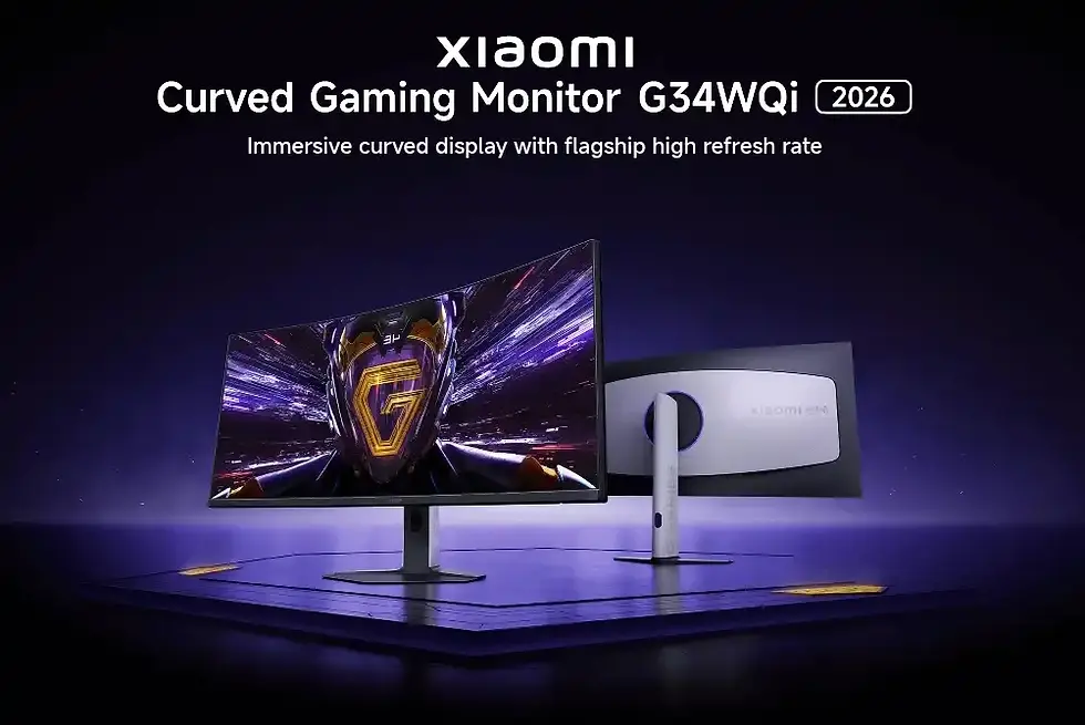 Miniature : Xiaomi Curved Gaming Monitor G34WQi Maroc