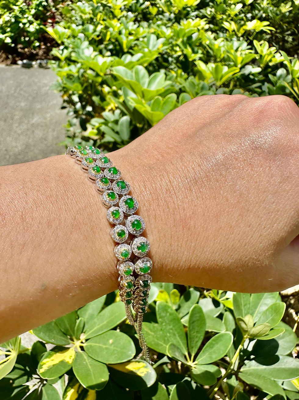 ๐โจ Natural Jade Handchain from Burma โจ๐