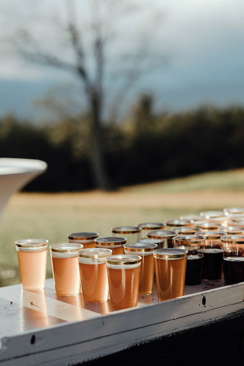 Cocktail hour in Bearwallow Mountain, Western NC