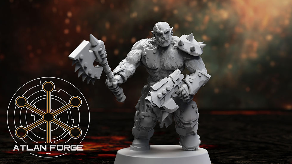 Thumbnail: Grokk Warpack - 10 Man Squad - by Atlan Forge