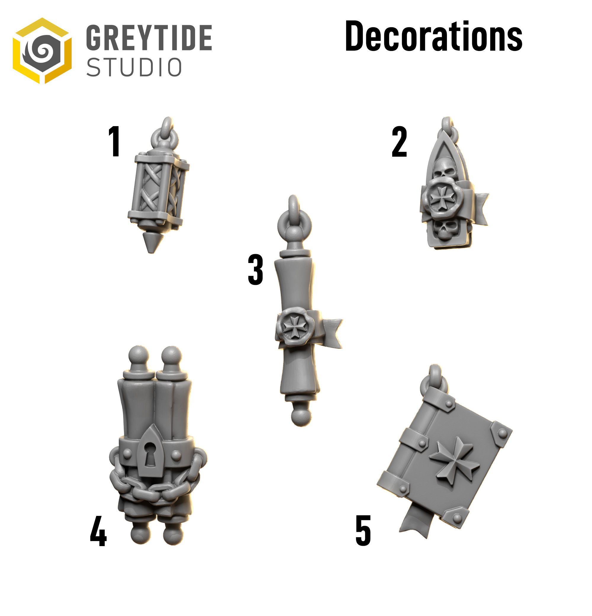 10 pack - Decorations - Eternal Crusaders - Grey Tide Studios