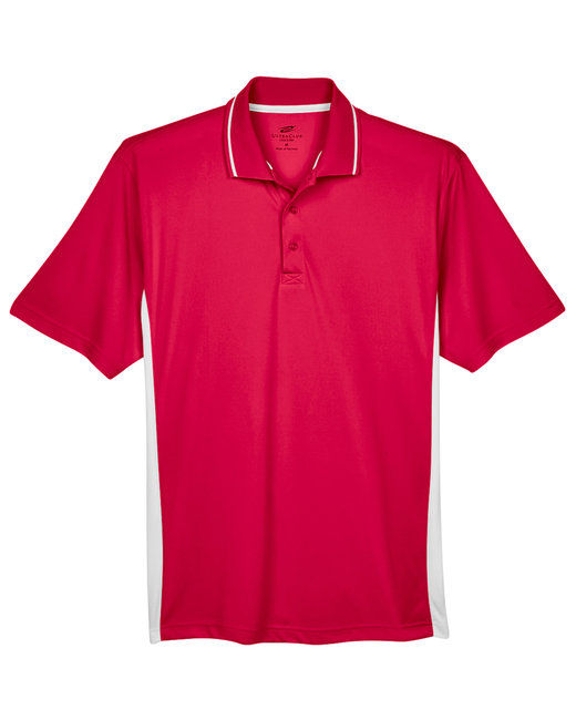 Thumbnail: 8406 UltraClub Men's Cool & Dry Sport Two-Tone Polo