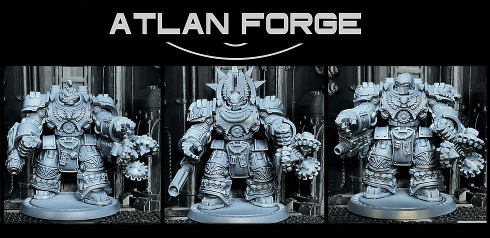 Thumbnail: Angelic Warhulks - 3 Man Squad by Atlan Forge