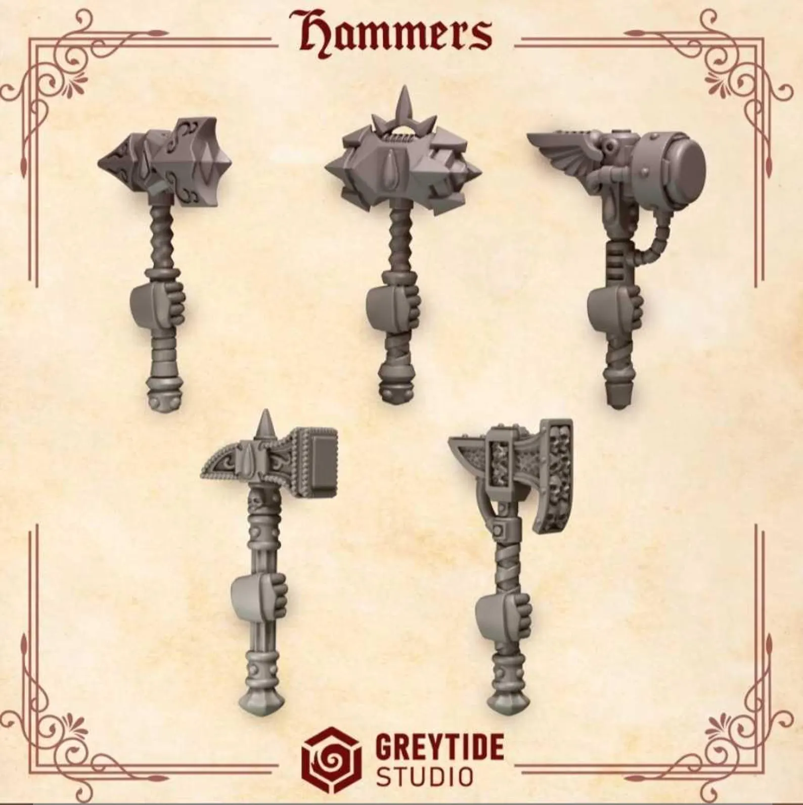Hammer Upgrade Pack - Crimson Lords