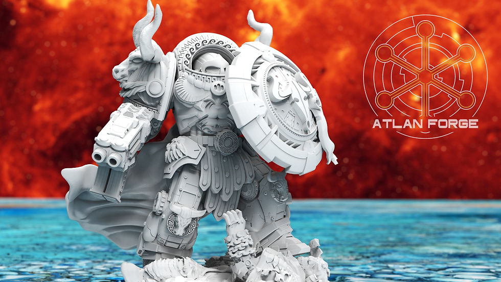 Minoan Myrmidon Captain - by Atlan Forge