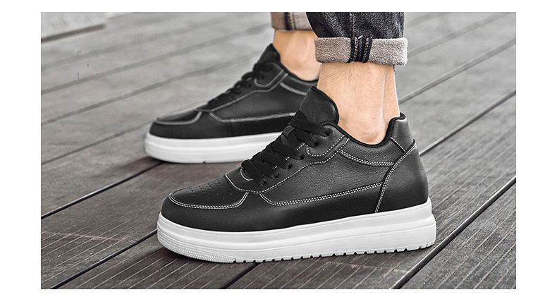 Thumbnail: New Invisible Height-increasing Shoes for Men, 6CM-8CM-10CM Sports Shoes,White L